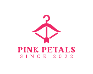 Pink - Pink Fashion Hanger logo design