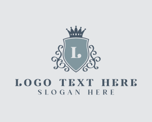 Fashion - Classic Royal Shield logo design