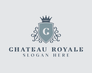 Classic Royal Shield logo design