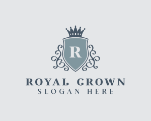 Classic Royal Shield logo design