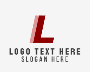 Italic Masculine Lettermark Logo