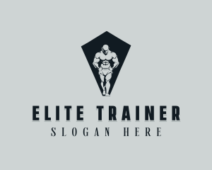 Fitness Crossfit Workout logo design