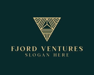 Luxury Pyramid Triangle logo design