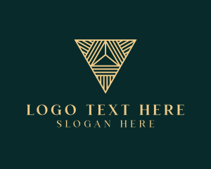 Pyramid - Luxury Pyramid Triangle logo design