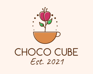 Cup - Coffee Plant Mug logo design