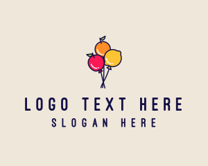 Fresh - Fresh Fruit Balloon logo design