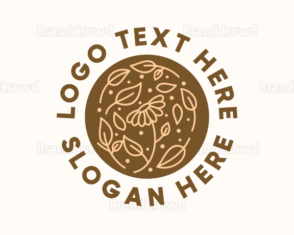 Organic Flower Skin Care Logo