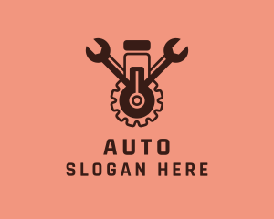 Mechanical Wrench Repair Logo
