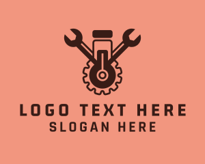 Workshop - Mechanical Wrench Repair logo design