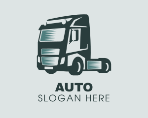 Shipping - Trucking Logistics Company logo design