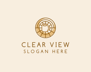 Glass Window Mug logo design