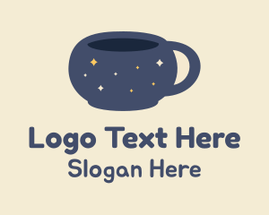 Space - Space Mug Cafe logo design