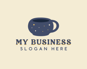 Soup - Space Mug Cafe logo design