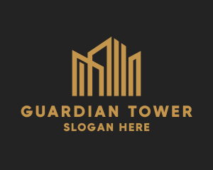 Tower Building Realty logo design