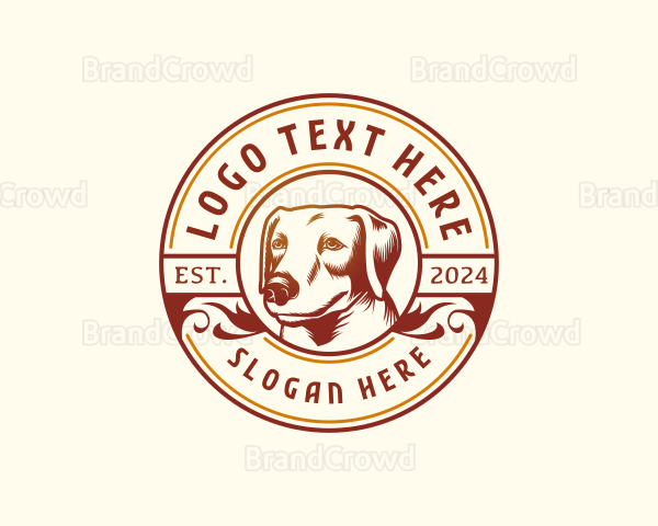 Dog Pet Animal Logo