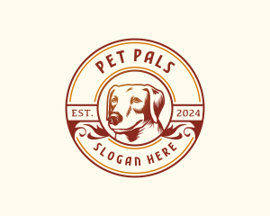 Dog Pet Animal logo design