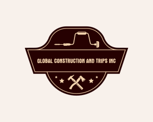 Drill - Industrial Carpentry Workshop logo design