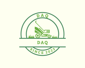 Lawn Mower - Garden Lawn Mower logo design