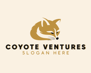 Coyote - Wildlife Fox Animal logo design