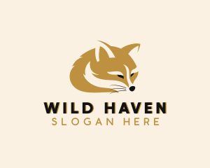 Wildlife Fox Animal logo design