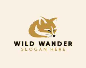 Wildlife Fox Animal logo design