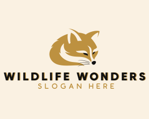 Wildlife Fox Animal logo design