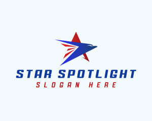 Hawk Star Logistics logo design