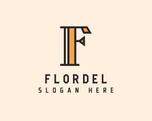 Elegant Premium Letter F logo design