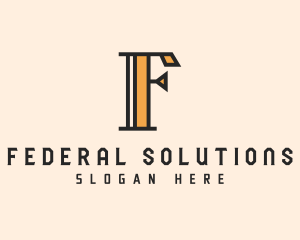 Elegant Premium Letter F logo design