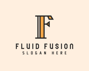 Elegant Premium Letter F logo design