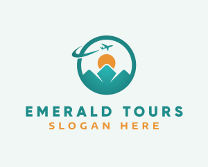 Mountain Tour Guide logo design