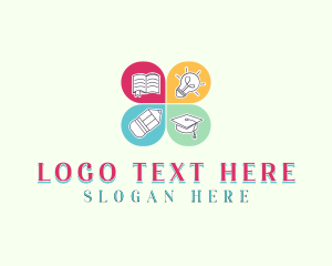 Online Class - Kindergarten Learning Center logo design