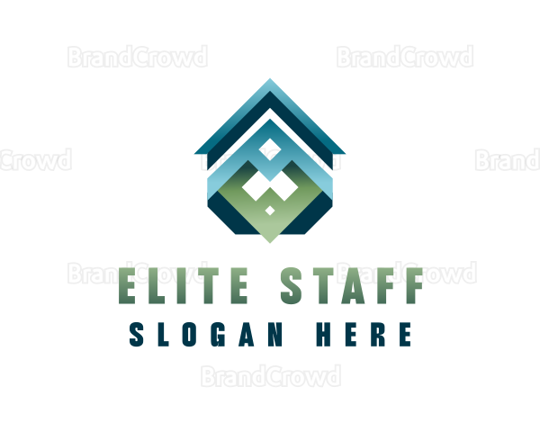 Residential Housing Mortgage Logo