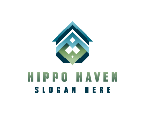 Residential Housing Mortgage Logo