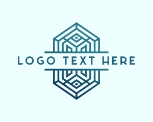 Generic Geometric Hexagon  Logo