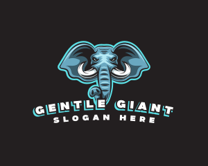 Elephant Tusk Avatar logo design