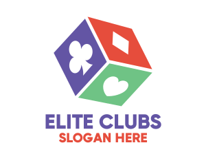 Clubs - Poker Gambling Dice logo design
