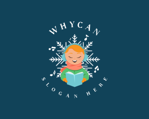 Seasonal - Winter Christmas Caroling logo design