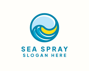 Beach Surf Resort logo design