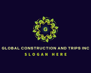 Floral - Natural Leaf Organic logo design