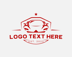 Emblem - Automotive Car Transportation logo design