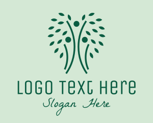 Tree Forest People  Logo