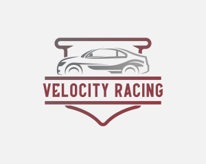 Race Car Automobile logo design