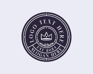 Upscale - Crown Company Agency logo design