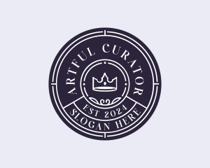 Crown Company Agency logo design