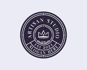 Crown Company Agency logo design