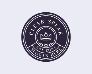 Crown Company Agency logo design