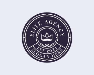 Crown Company Agency logo design