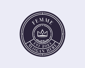 Crown Company Agency logo design