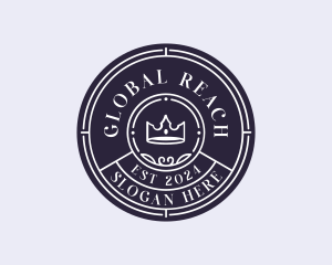 Crown Company Agency logo design